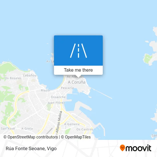 Rúa Fonte Seoane map