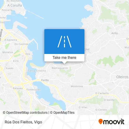 Rúa Dos Fieitos map