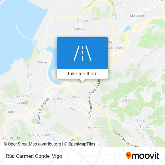 Rúa Carmen Conde map