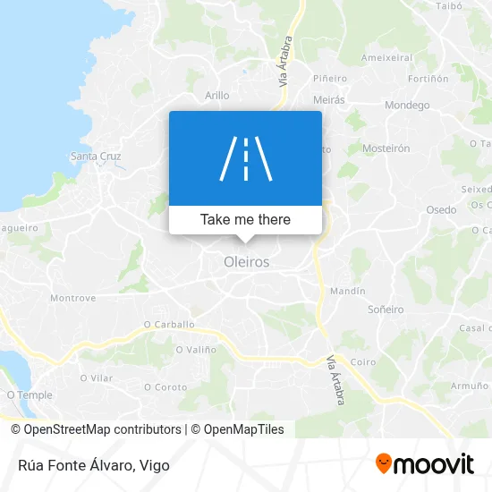 Rúa Fonte Álvaro map