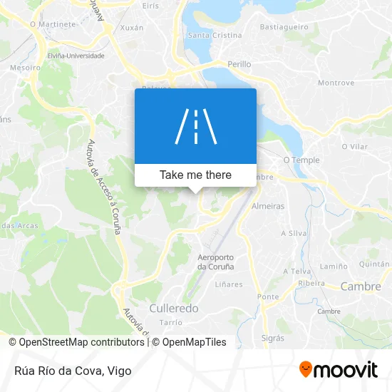 Rúa Río da Cova map