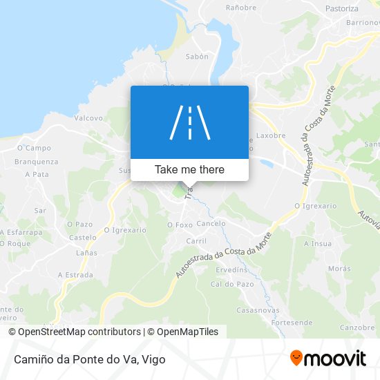 Camiño da Ponte do Va map