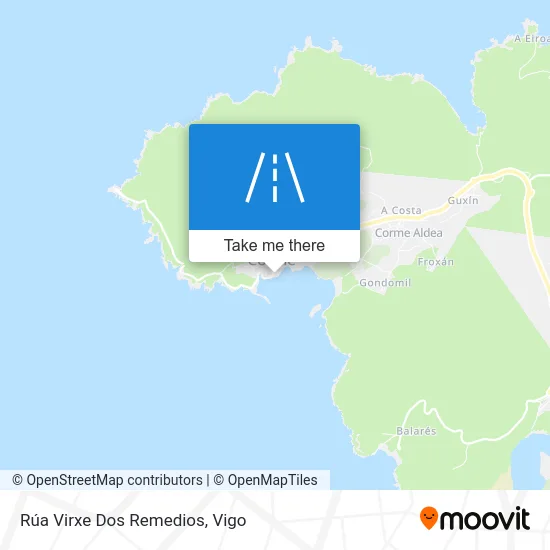 Rúa Virxe Dos Remedios map