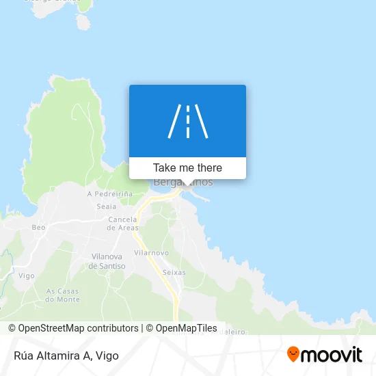 Rúa Altamira A map