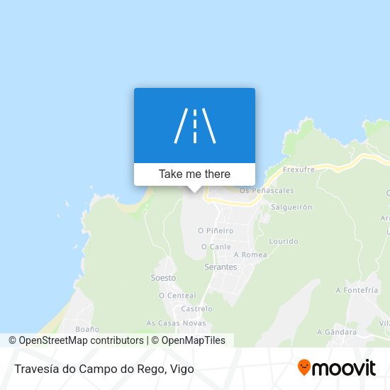 Travesía do Campo do Rego map