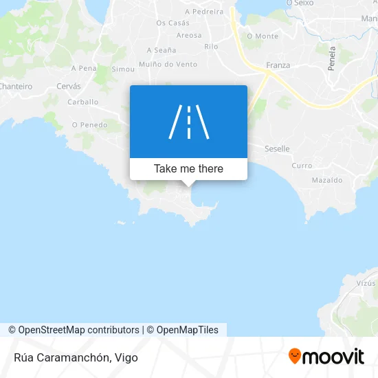 Rúa Caramanchón map