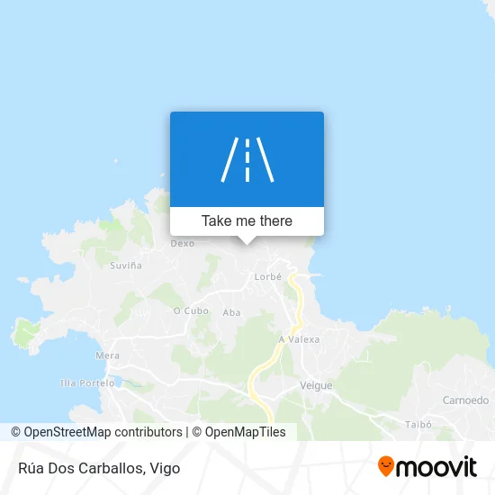 Rúa Dos Carballos map