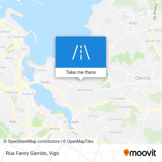 Rúa Fanny Garrido map