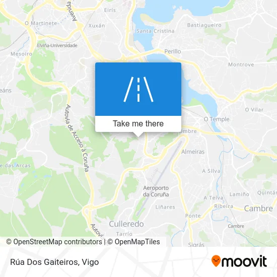 Rúa Dos Gaiteiros map