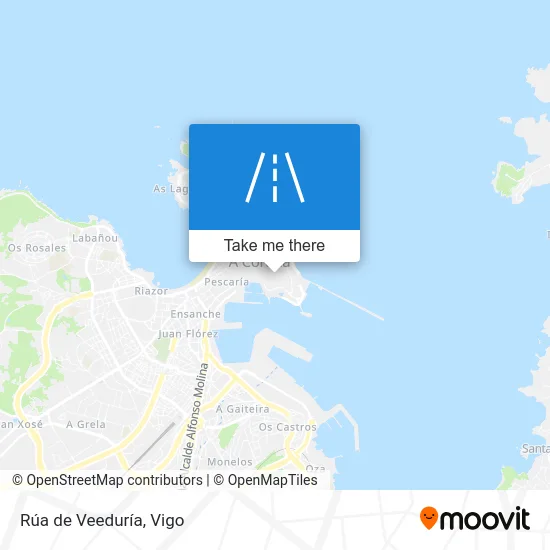 Rúa de Veeduría map