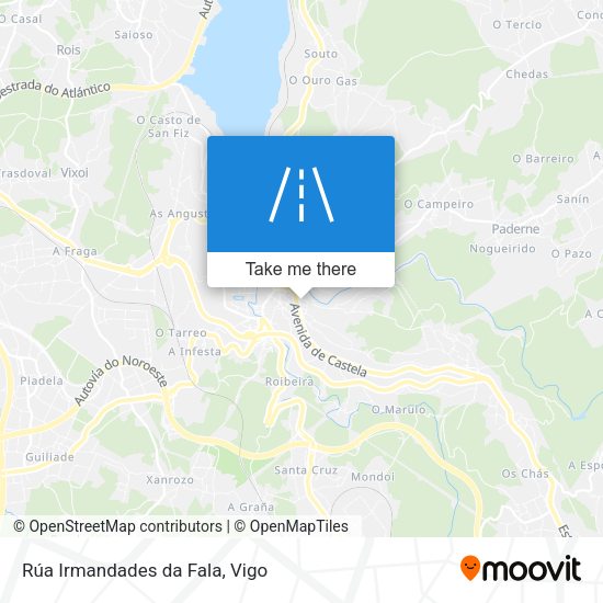 Rúa Irmandades da Fala map