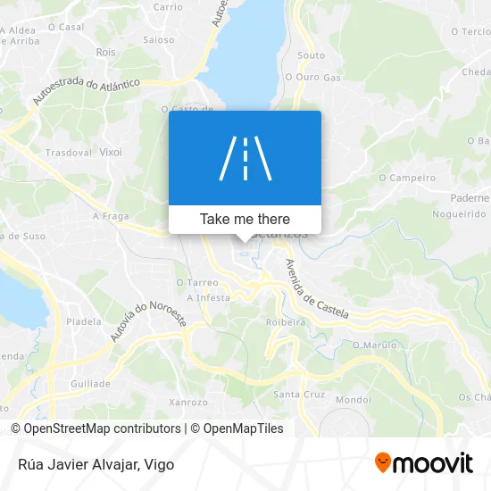 Rúa Javier Alvajar map