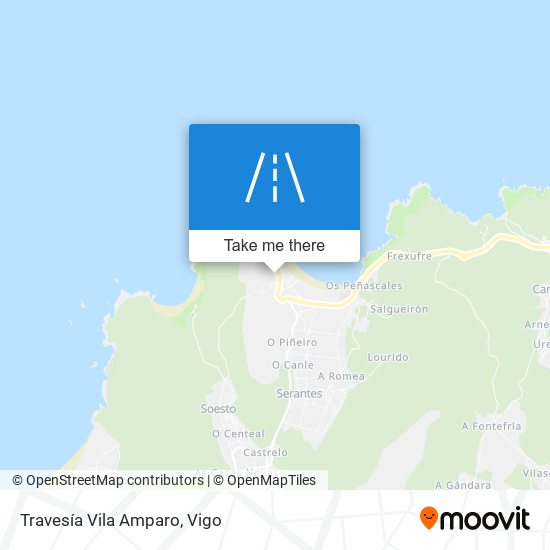 Travesía Vila Amparo map