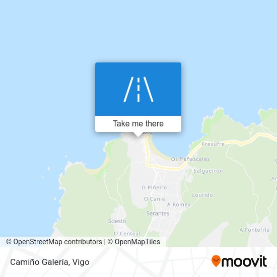 Camiño Galería map