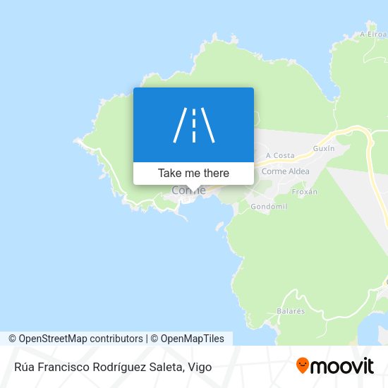 Rúa Francisco Rodríguez Saleta map