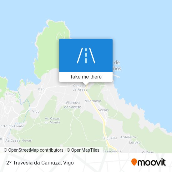 2º Travesía da Camuza map