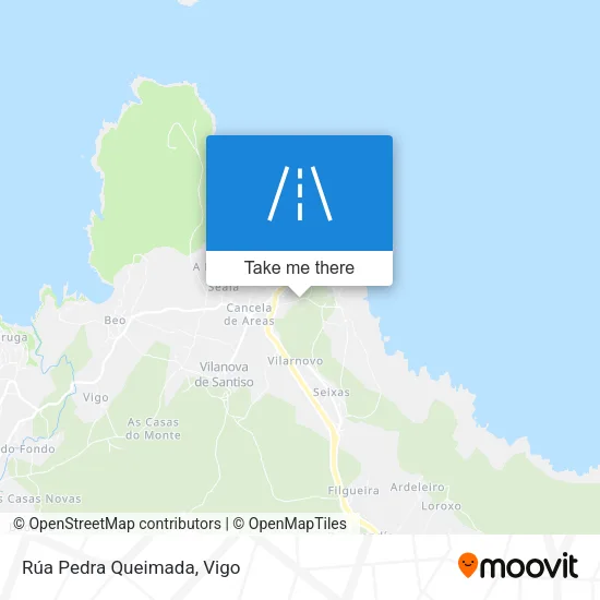 Rúa Pedra Queimada map