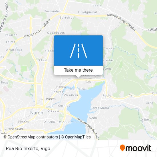 Rúa Río Inxerto map