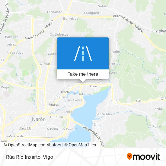 Rúa Río Inxerto map