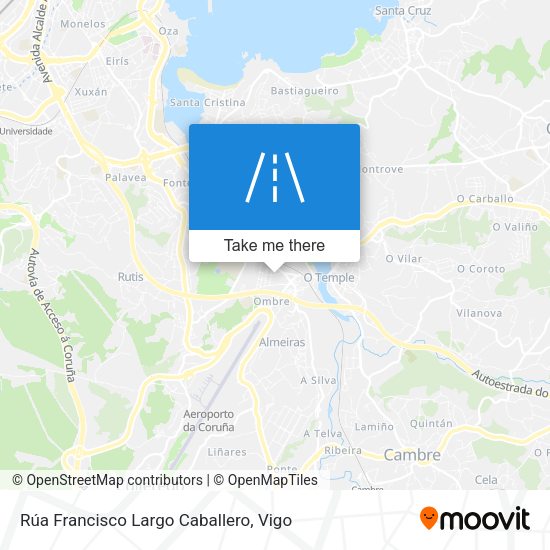 Rúa Francisco Largo Caballero map