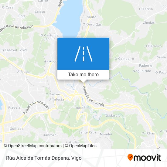 Rúa Alcalde Tomás Dapena map