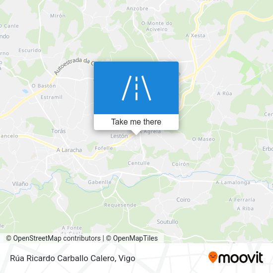 Rúa Ricardo Carballo Calero map