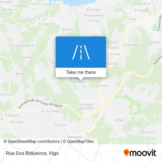 Rúa Dos Bidueiros map