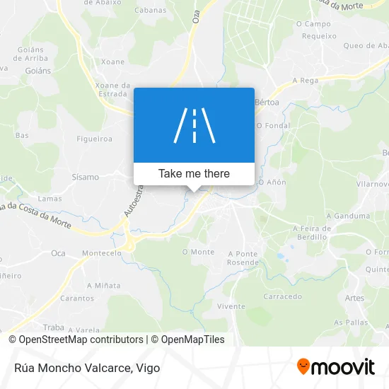 Rúa Moncho Valcarce map