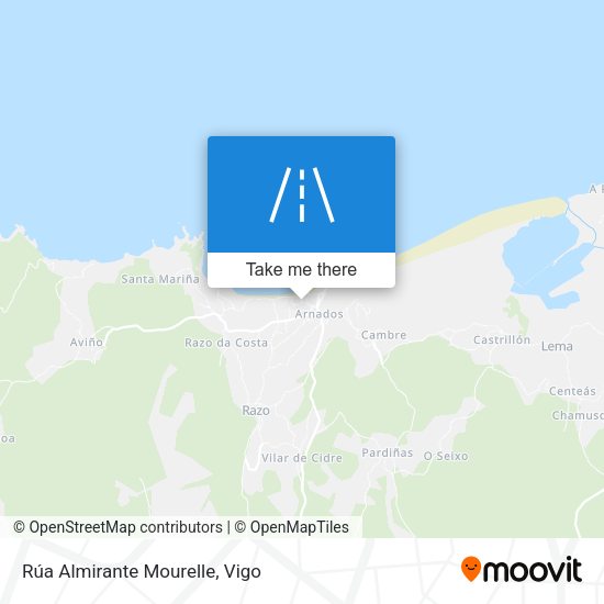 Rúa Almirante Mourelle map