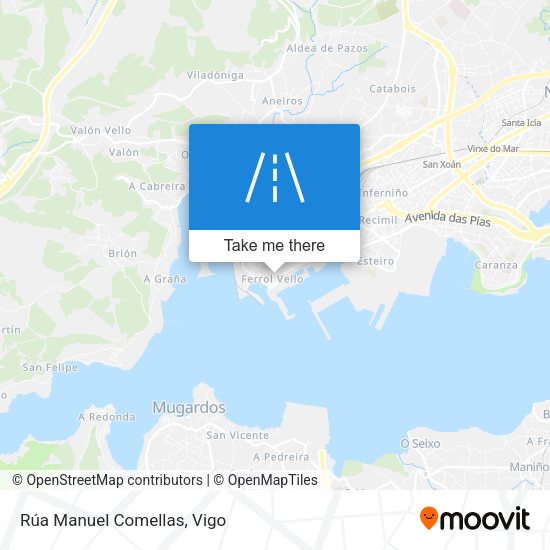 Rúa Manuel Comellas map