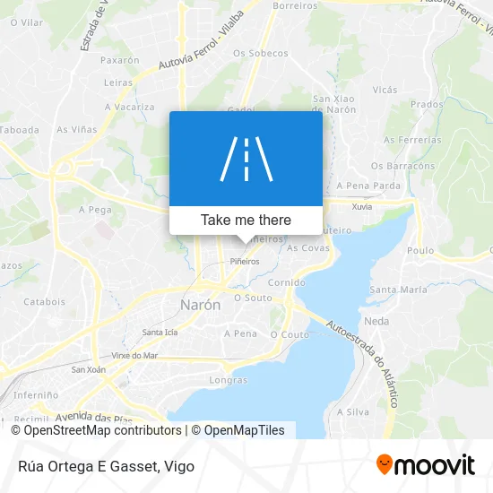 Rúa Ortega E Gasset map