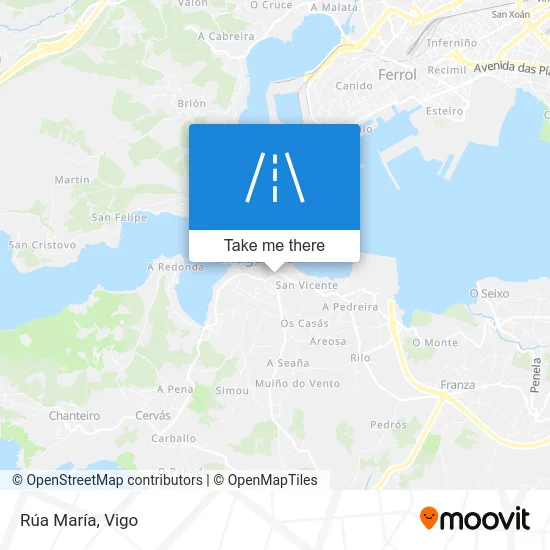 Rúa María map