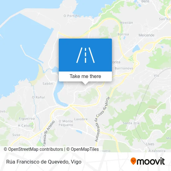 Rúa Francisco de Quevedo map