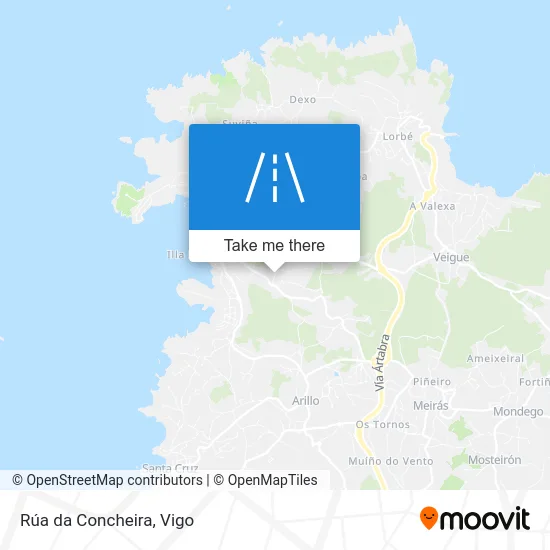 Rúa da Concheira map