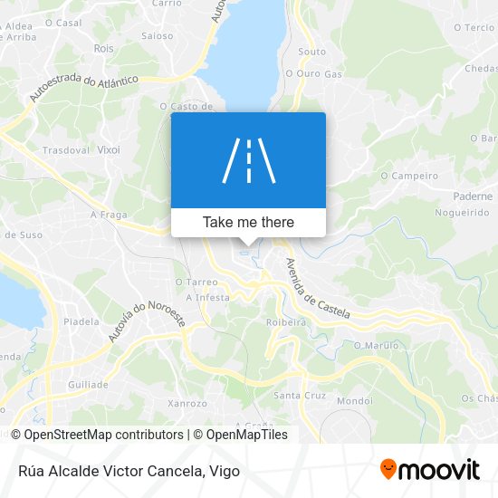 Rúa Alcalde Victor Cancela map