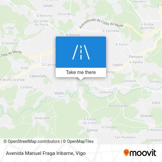 Avenida Manuel Fraga Iribarne map