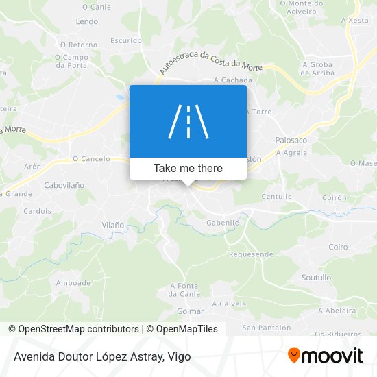 Avenida Doutor López Astray map