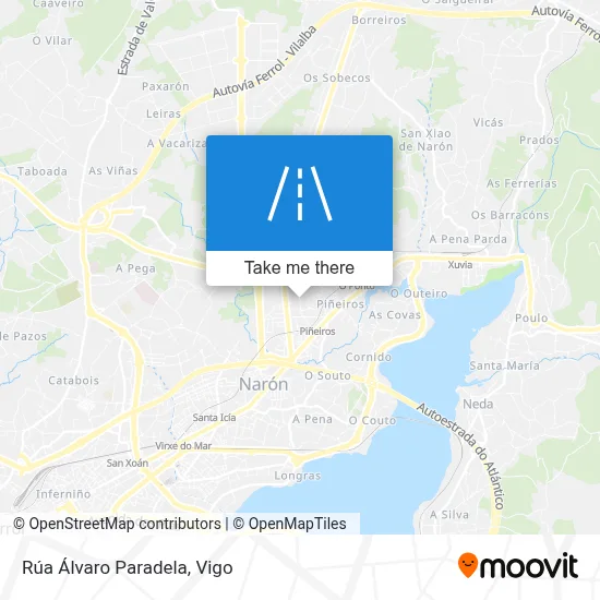 Rúa Álvaro Paradela map