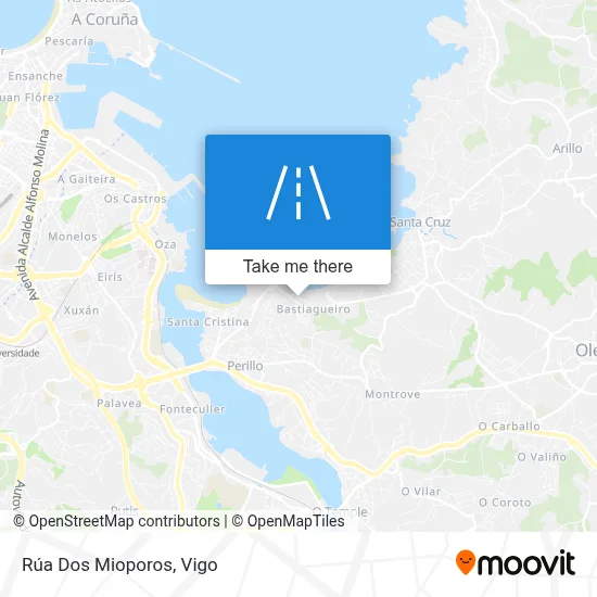 Rúa Dos Mioporos map