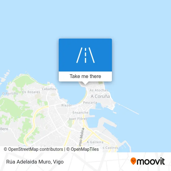 Rúa Adelaida Muro map