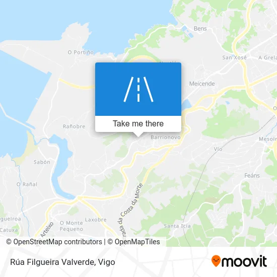 Rúa Filgueira Valverde map