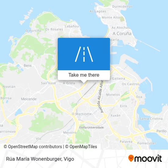 Rúa María Wonenburger map