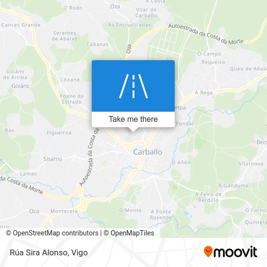 Rúa Sira Alonso map