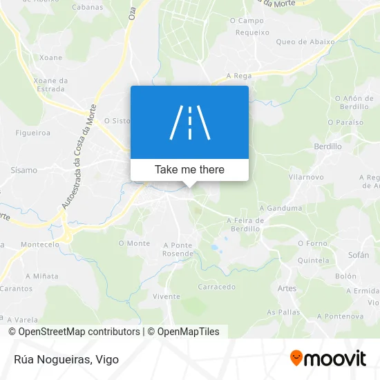 Rúa Nogueiras map