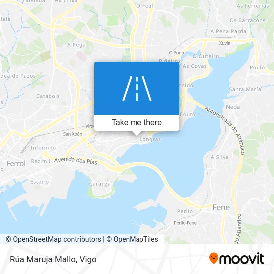 Rúa Maruja Mallo map