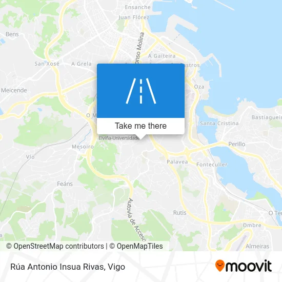 Rúa Antonio Insua Rivas map