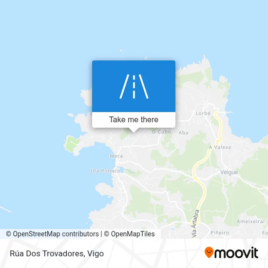 Rúa Dos Trovadores map