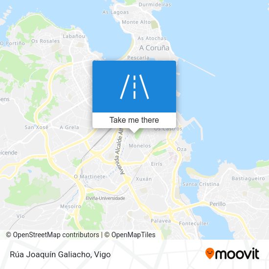 Rúa Joaquín Galiacho map