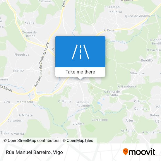Rúa Manuel Barreiro map