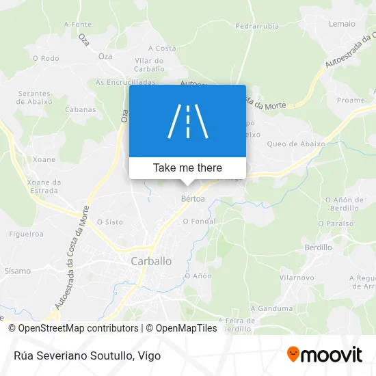Rúa Severiano Soutullo map